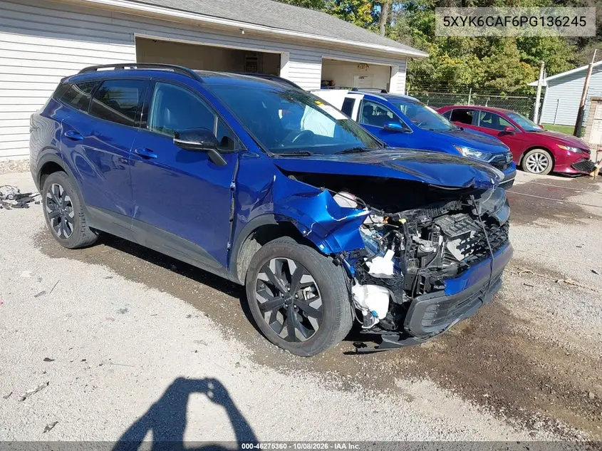 KIA SPORTAGE 2023, VIN 5XYK6CAF6PG136245