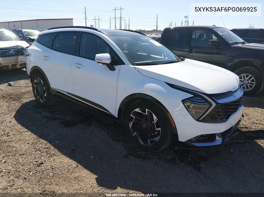 KIA SPORTAGE 2023, VIN 5XYK53AF6PG069925