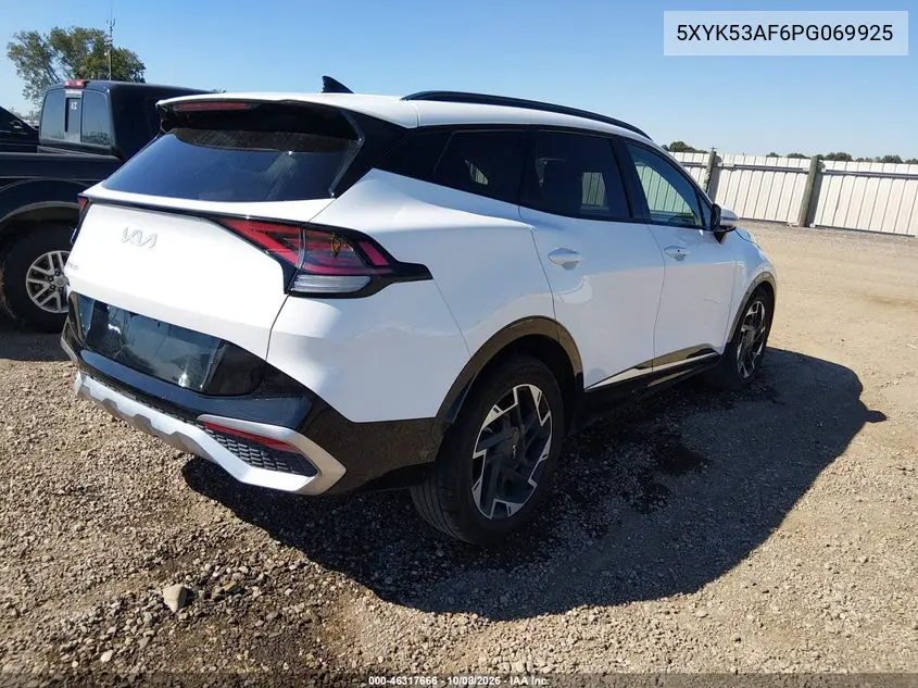 2023 KIA SPORTAGE VIN 5XYK53AF6PG069925 — фото 4