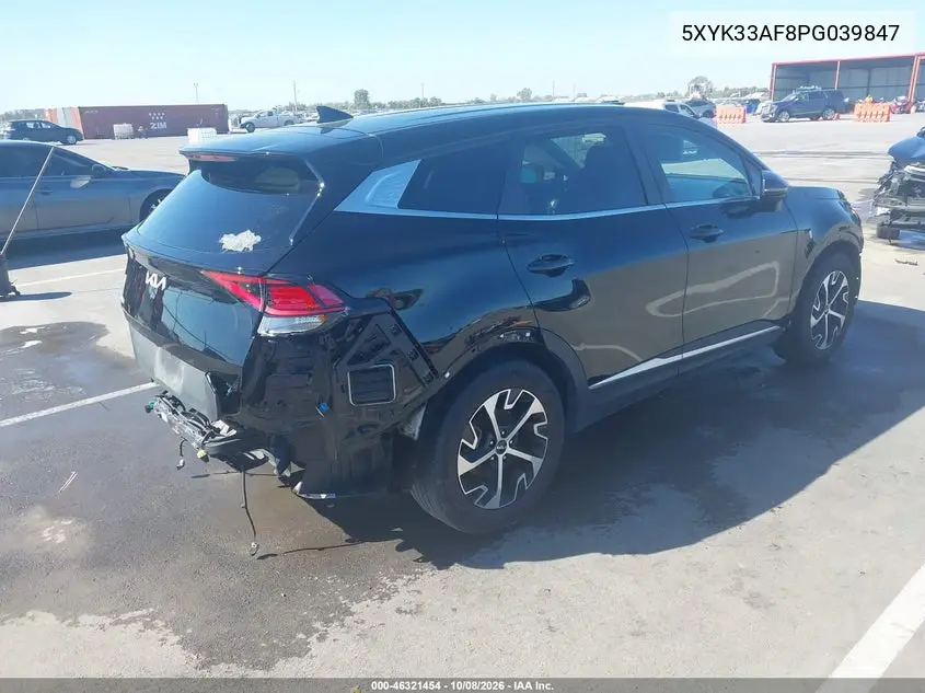 2023 KIA SPORTAGE VIN 5XYK33AF8PG039847 — фото 4