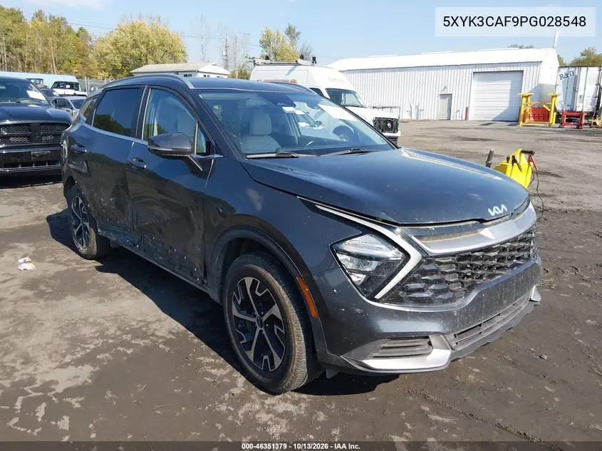 KIA SPORTAGE 2023, VIN 5XYK3CAF9PG028548
