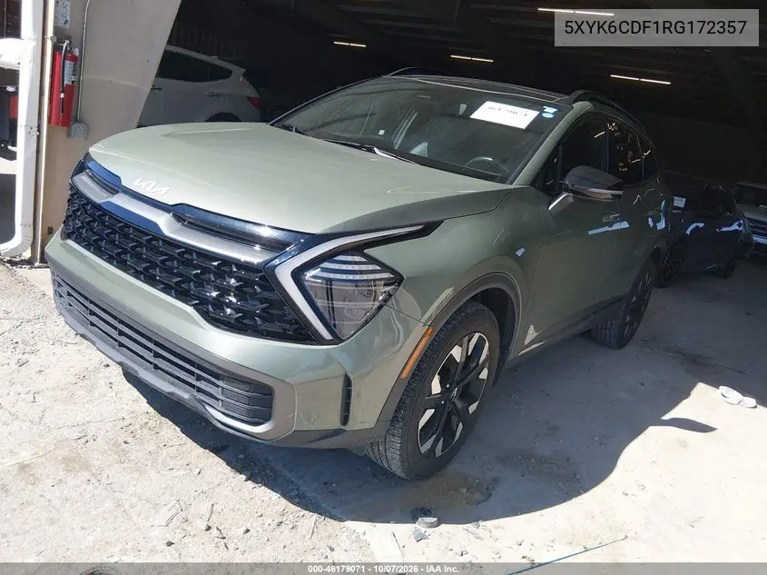 2024 KIA SPORTAGE VIN 5XYK6CDF1RG172357 — фото 2