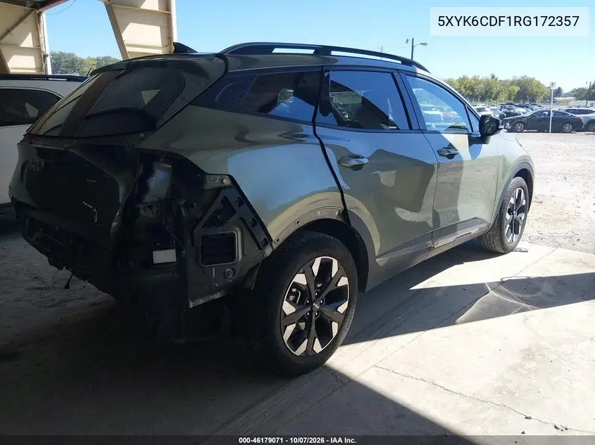 2024 KIA SPORTAGE VIN 5XYK6CDF1RG172357 — фото 4
