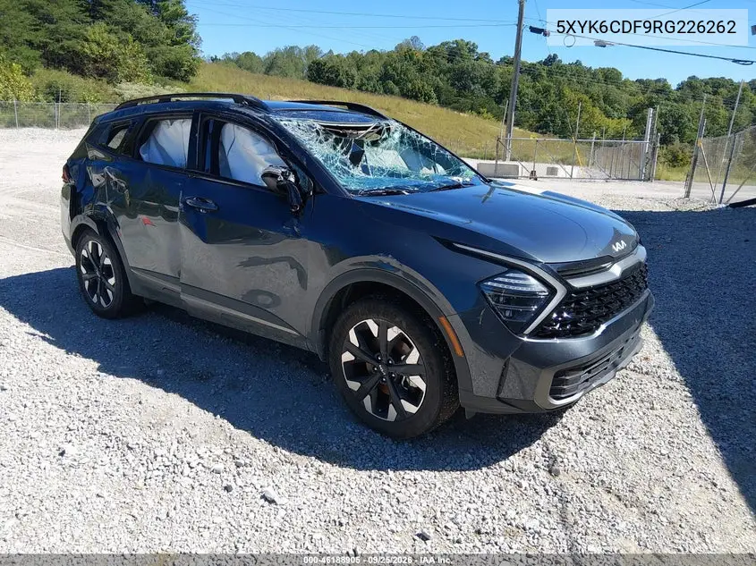 KIA SPORTAGE 2024, VIN 5XYK6CDF9RG226262