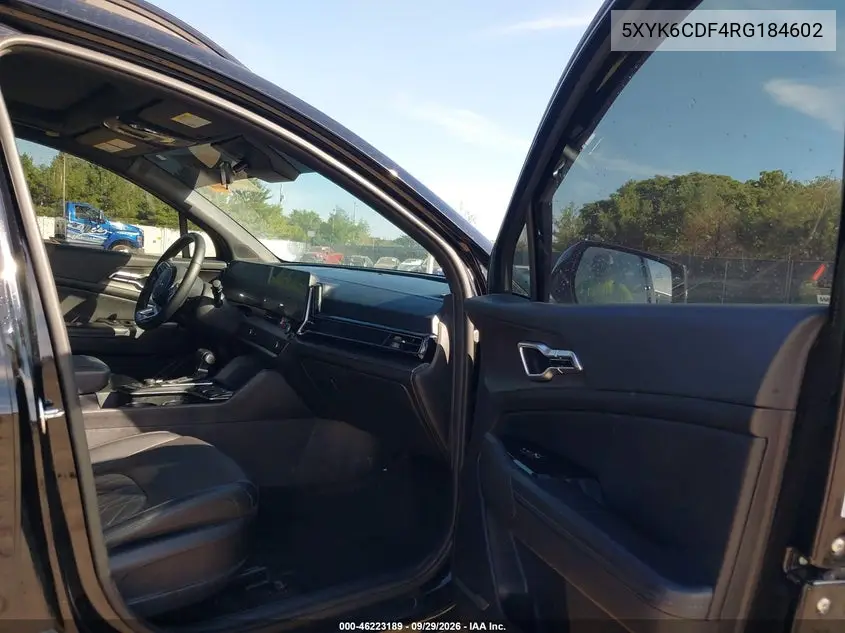 2024 KIA SPORTAGE VIN 5XYK6CDF4RG184602 — фото 5
