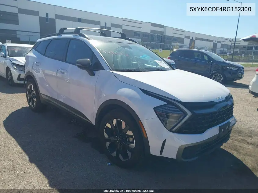 KIA SPORTAGE 2024, VIN 5XYK6CDF4RG152300