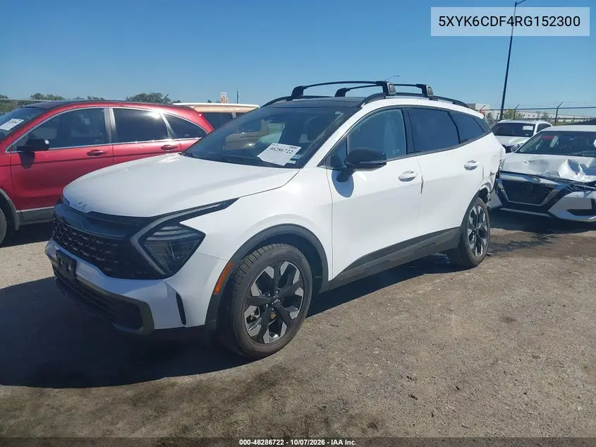2024 KIA SPORTAGE VIN 5XYK6CDF4RG152300 — фото 2