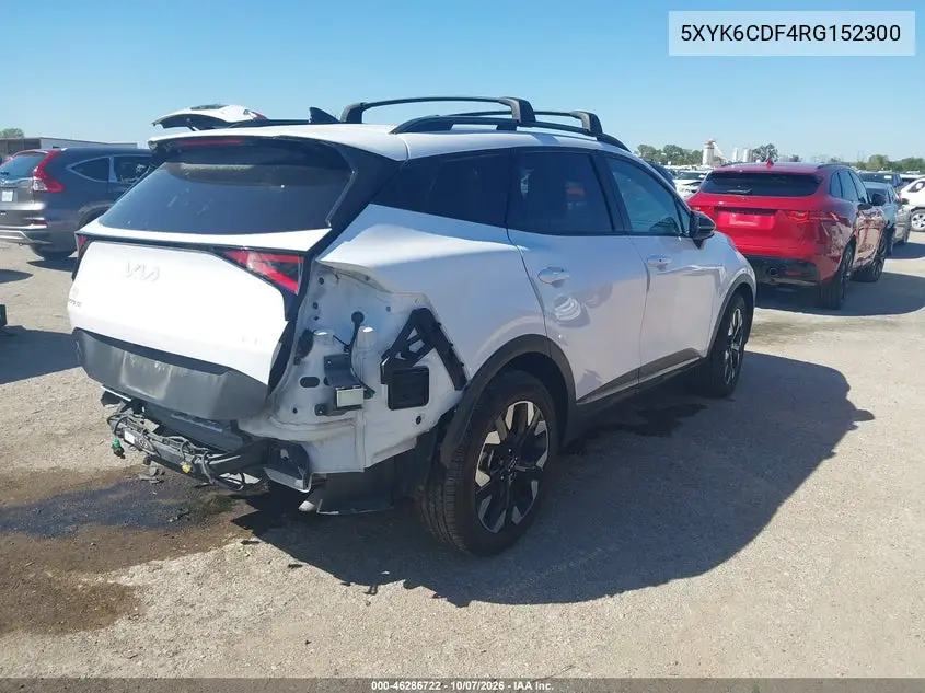 2024 KIA SPORTAGE VIN 5XYK6CDF4RG152300 — фото 4