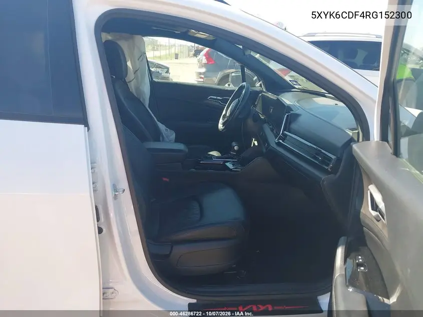 2024 KIA SPORTAGE VIN 5XYK6CDF4RG152300 — фото 5