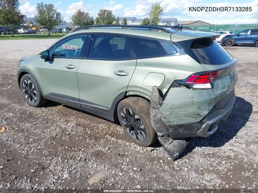 2024 KIA SPORTAGE VIN KNDPZDDH3R7133285 — фото 3