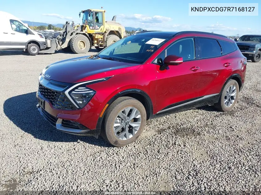2024 KIA SPORTAGE VIN KNDPXCDG7R7168127 — фото 2