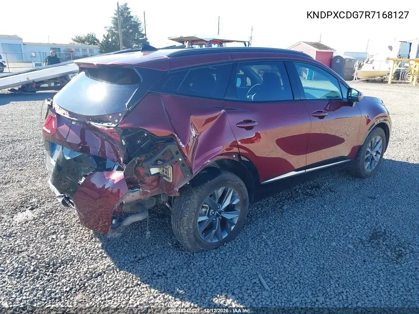 2024 KIA SPORTAGE VIN KNDPXCDG7R7168127 — фото 4