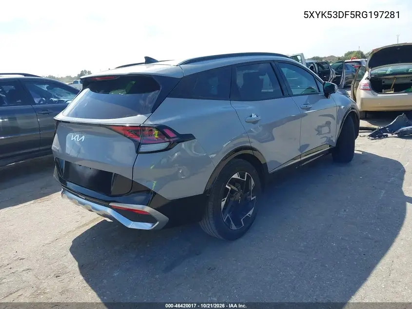 2024 KIA SPORTAGE VIN 5XYK53DF5RG197281 — фото 4
