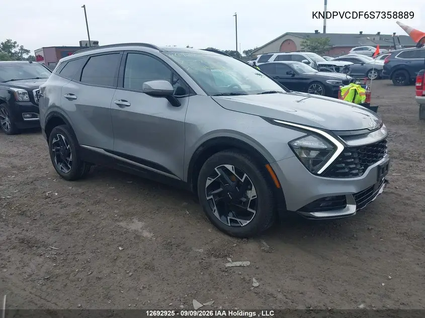 KIA SPORTAGE 2025, VIN KNDPVCDF6S7358889