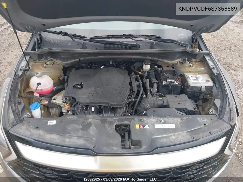 2025 KIA SPORTAGE VIN KNDPVCDF6S7358889 — фото 10