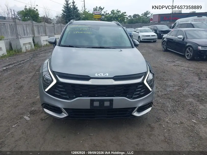 2025 KIA SPORTAGE VIN KNDPVCDF6S7358889 — фото 13