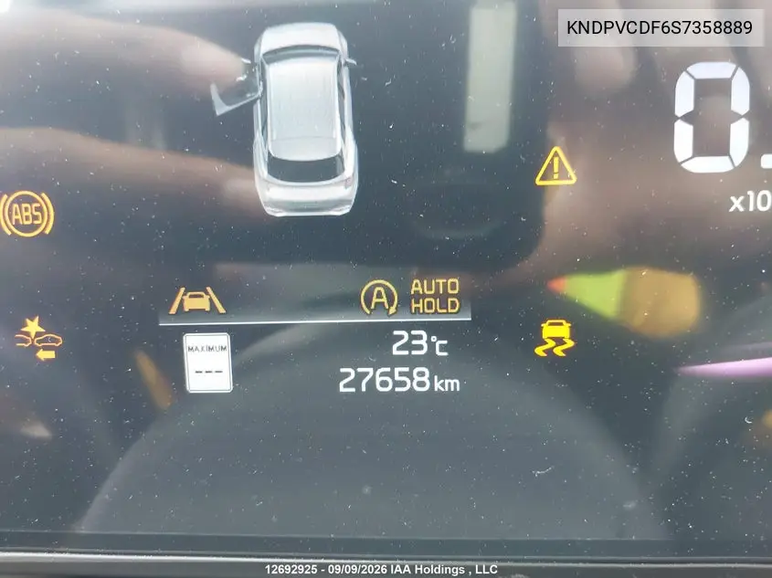 2025 KIA SPORTAGE VIN KNDPVCDF6S7358889 — фото 16