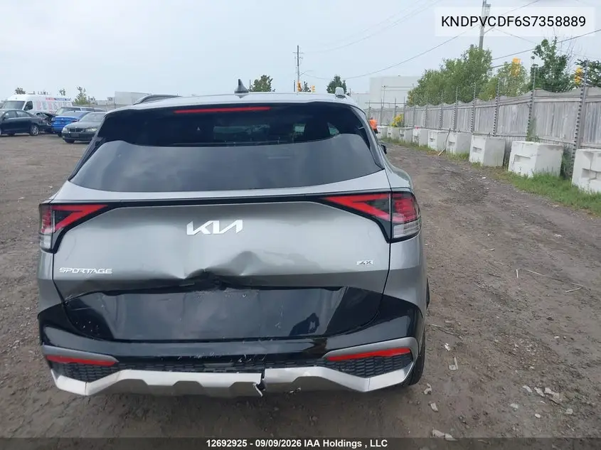 2025 KIA SPORTAGE VIN KNDPVCDF6S7358889 — фото 17
