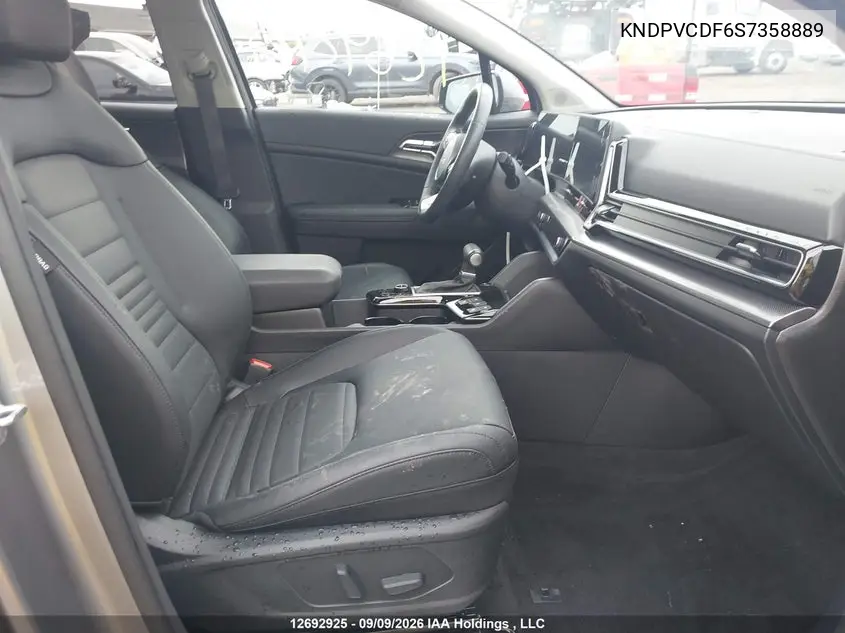 2025 KIA SPORTAGE VIN KNDPVCDF6S7358889 — фото 5