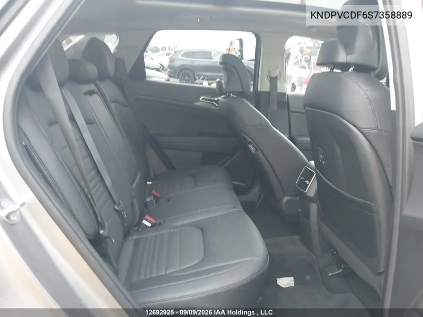2025 KIA SPORTAGE VIN KNDPVCDF6S7358889 — фото 8