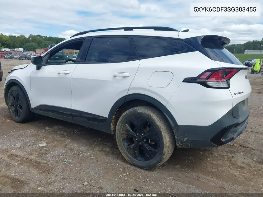 2025 KIA SPORTAGE VIN 5XYK6CDF3SG303455 — фото 4
