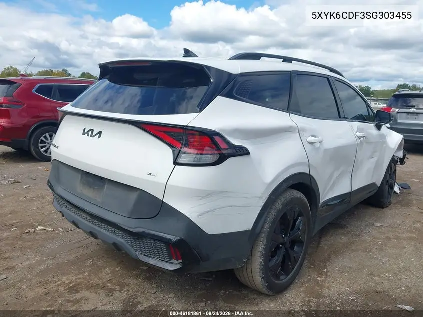 2025 KIA SPORTAGE VIN 5XYK6CDF3SG303455 — фото 5
