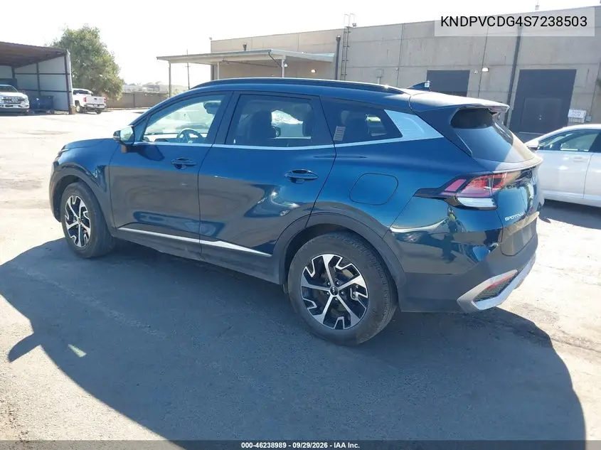 2025 KIA SPORTAGE VIN KNDPVCDG4S7238503 — фото 3