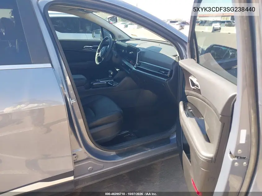 2025 KIA SPORTAGE VIN 5XYK3CDF3SG238440 — фото 5