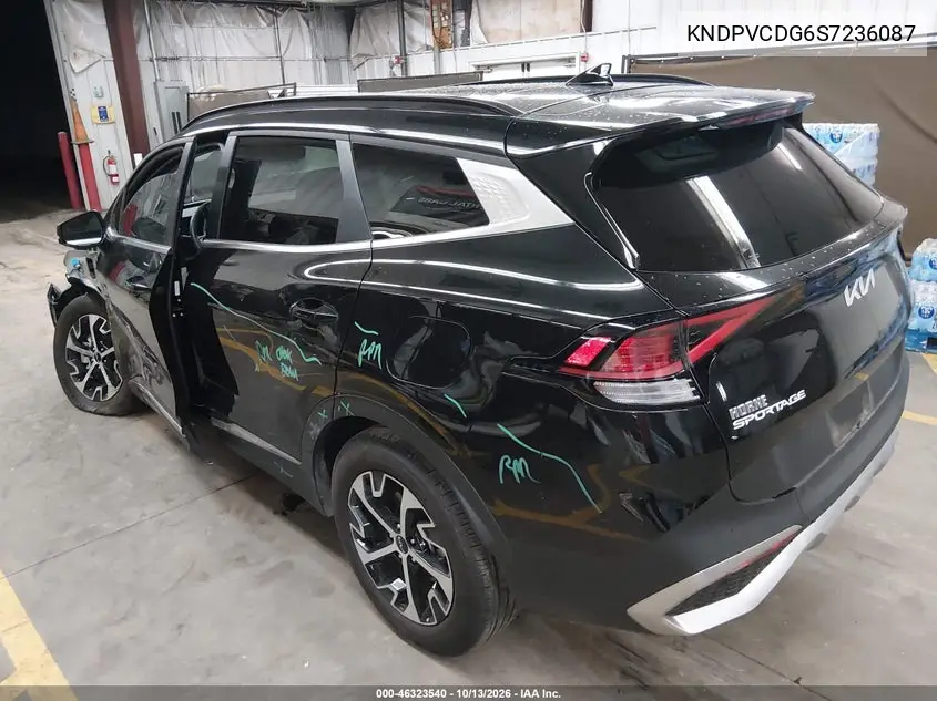 2025 KIA SPORTAGE VIN KNDPVCDG6S7236087 — фото 3