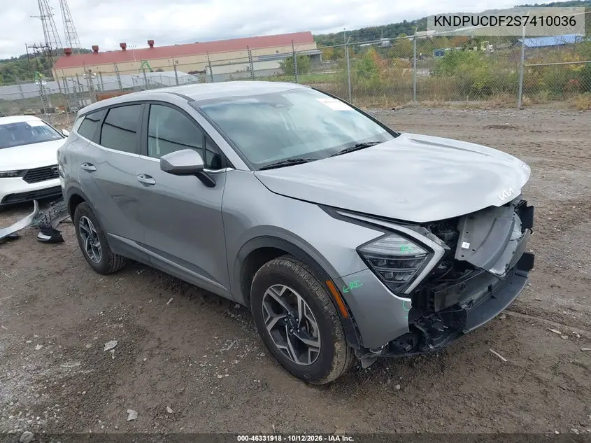KIA SPORTAGE 2025, VIN KNDPUCDF2S7410036