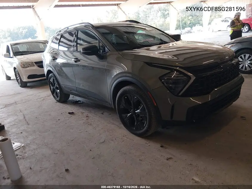 KIA SPORTAGE 2025, VIN 5XYK6CDF8SG281596