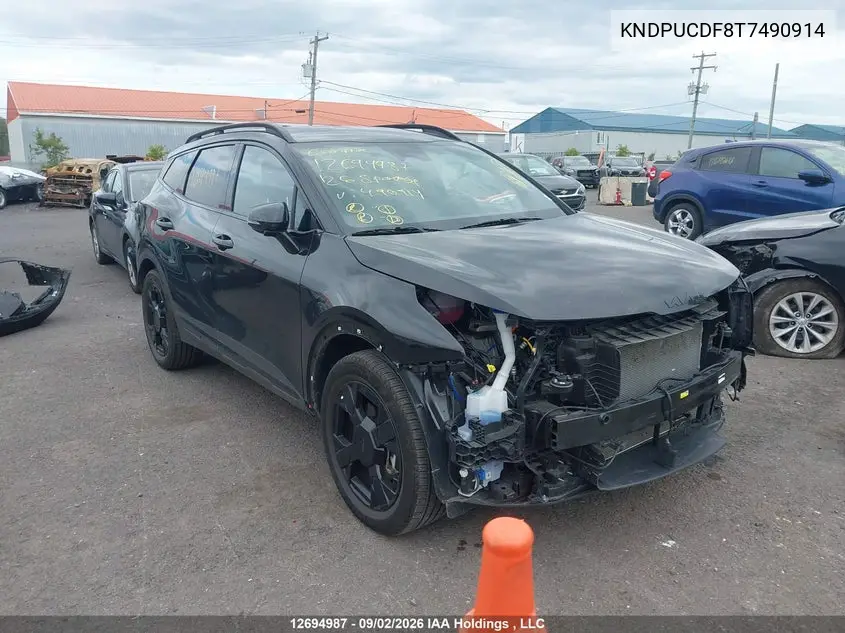 KIA SPORTAGE 2026, VIN KNDPUCDF8T7490914