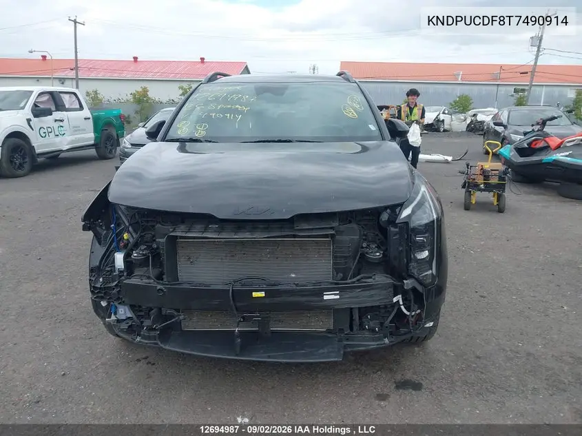 2026 KIA SPORTAGE VIN KNDPUCDF8T7490914 — фото 13