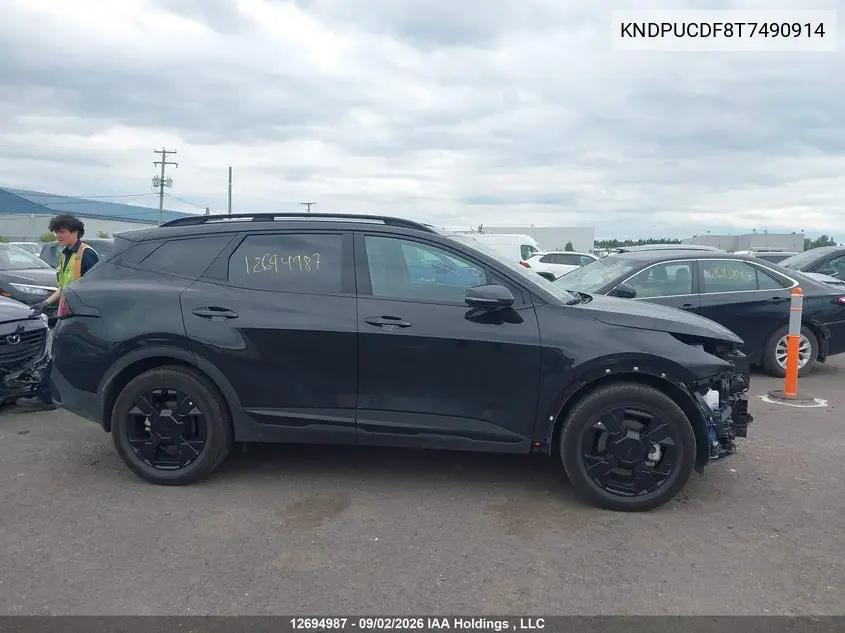 2026 KIA SPORTAGE VIN KNDPUCDF8T7490914 — фото 14