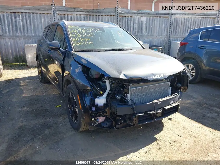 KIA SPORTAGE 2026, VIN KNDPU3DF2T7436220