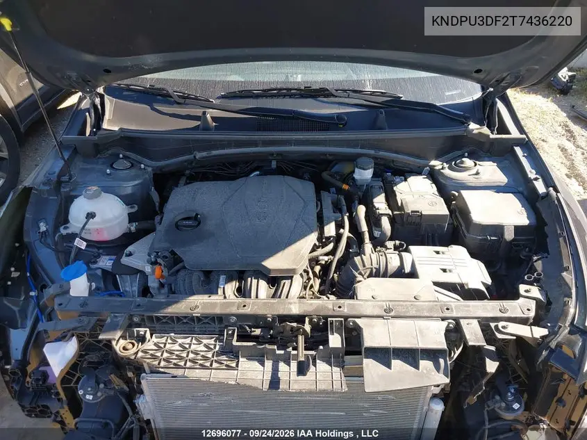 2026 KIA SPORTAGE VIN KNDPU3DF2T7436220 — фото 10