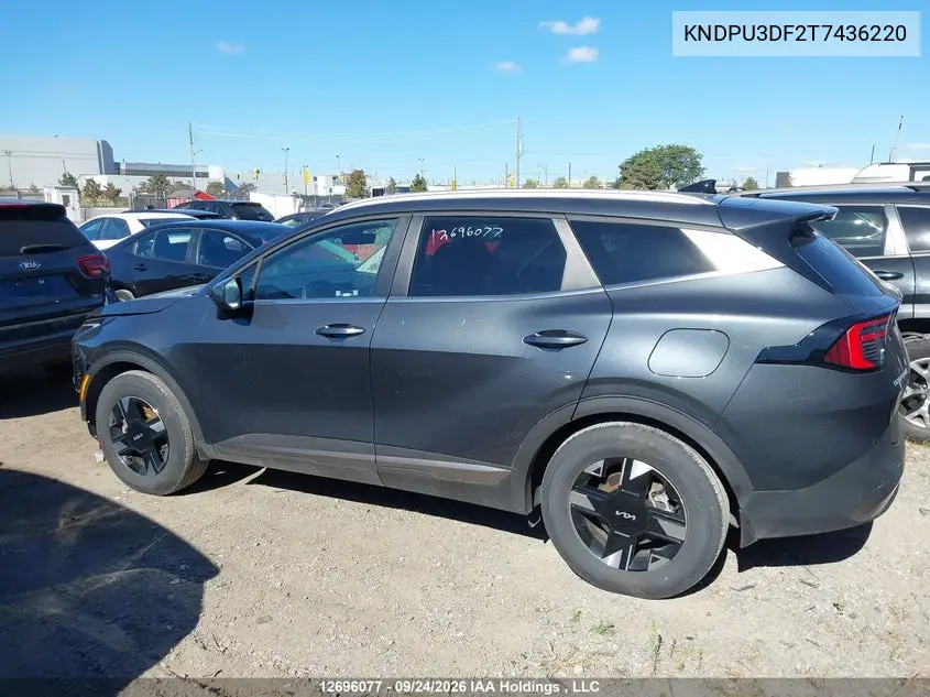 2026 KIA SPORTAGE VIN KNDPU3DF2T7436220 — фото 15