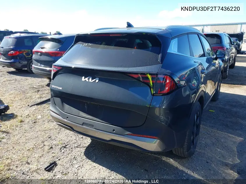 2026 KIA SPORTAGE VIN KNDPU3DF2T7436220 — фото 17