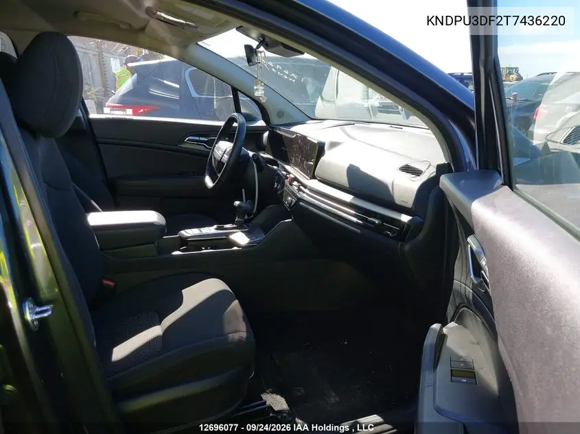 2026 KIA SPORTAGE VIN KNDPU3DF2T7436220 — фото 5