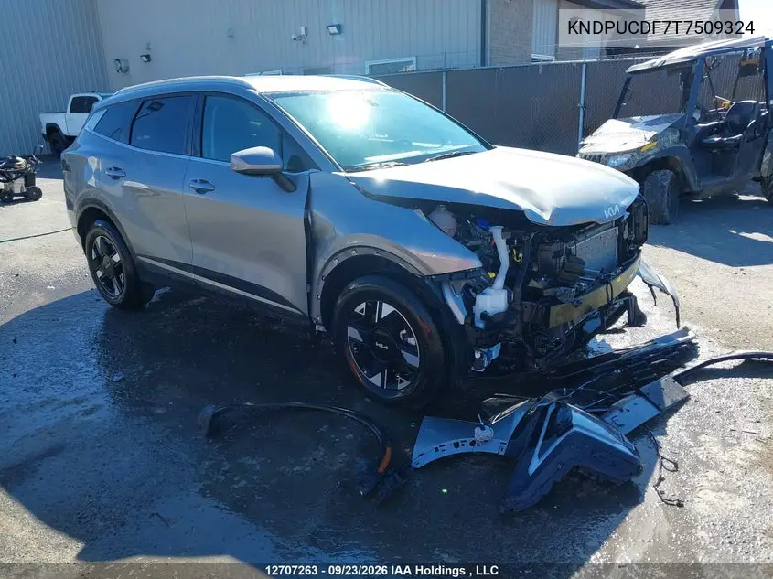 KIA SPORTAGE 2026, VIN KNDPUCDF7T7509324