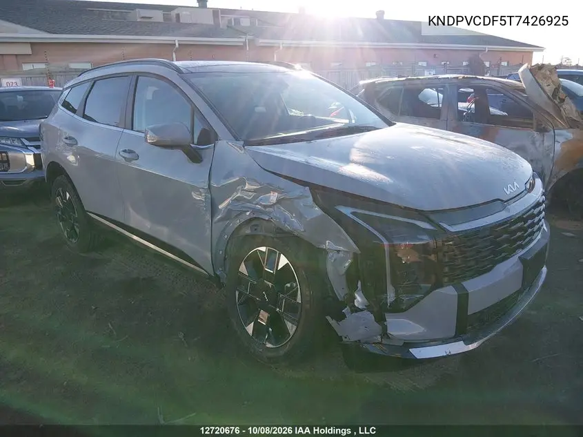 KIA SPORTAGE 2026, VIN KNDPVCDF5T7426925