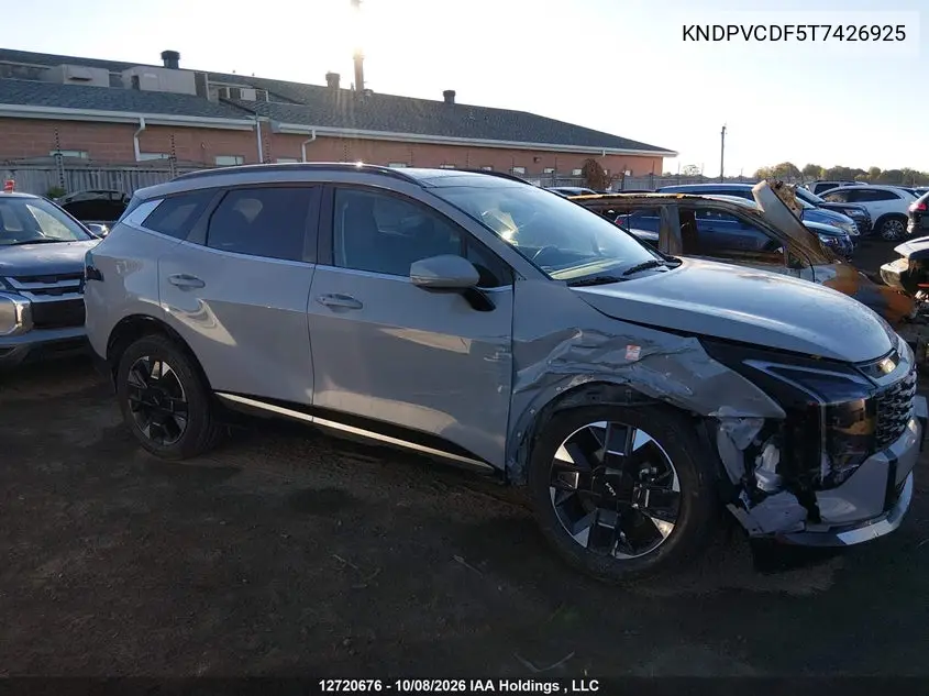 2026 KIA SPORTAGE VIN KNDPVCDF5T7426925 — фото 13