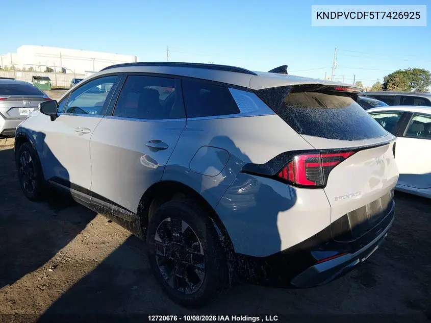 2026 KIA SPORTAGE VIN KNDPVCDF5T7426925 — фото 14