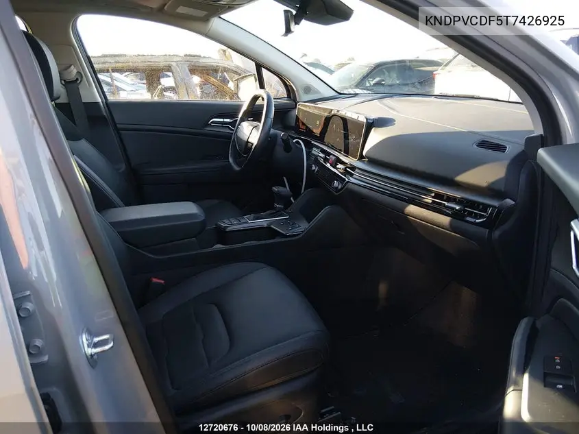 2026 KIA SPORTAGE VIN KNDPVCDF5T7426925 — фото 5