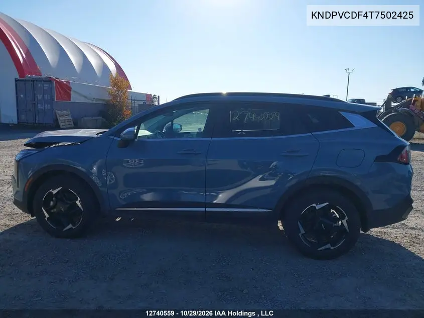 2026 KIA SPORTAGE VIN KNDPVCDF4T7502425 — фото 15
