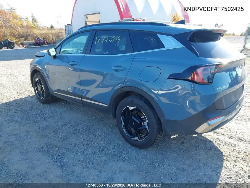 2026 KIA SPORTAGE VIN KNDPVCDF4T7502425 — фото 4