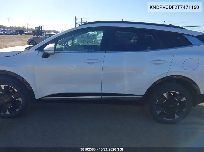 2026 KIA SPORTAGE VIN KNDPVCDF2T7471160 — фото 14