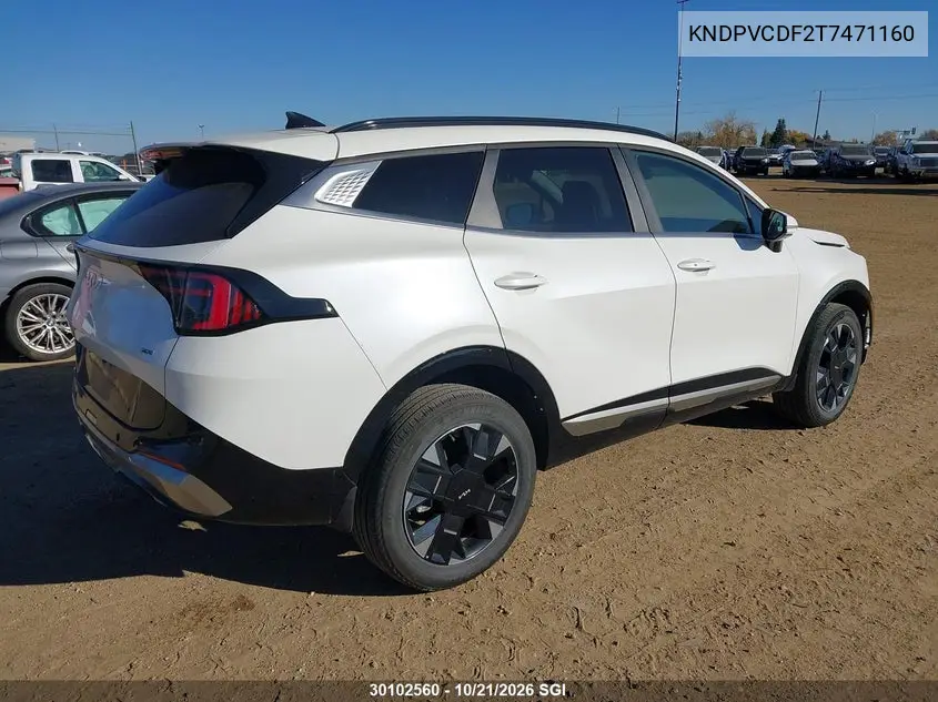 2026 KIA SPORTAGE VIN KNDPVCDF2T7471160 — фото 4