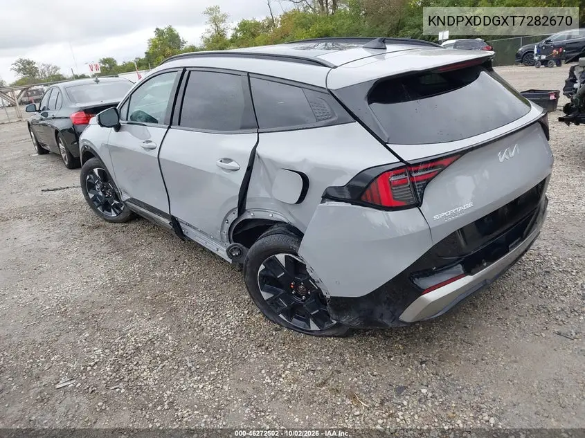 2026 KIA SPORTAGE VIN KNDPXDDGXT7282670 — фото 3