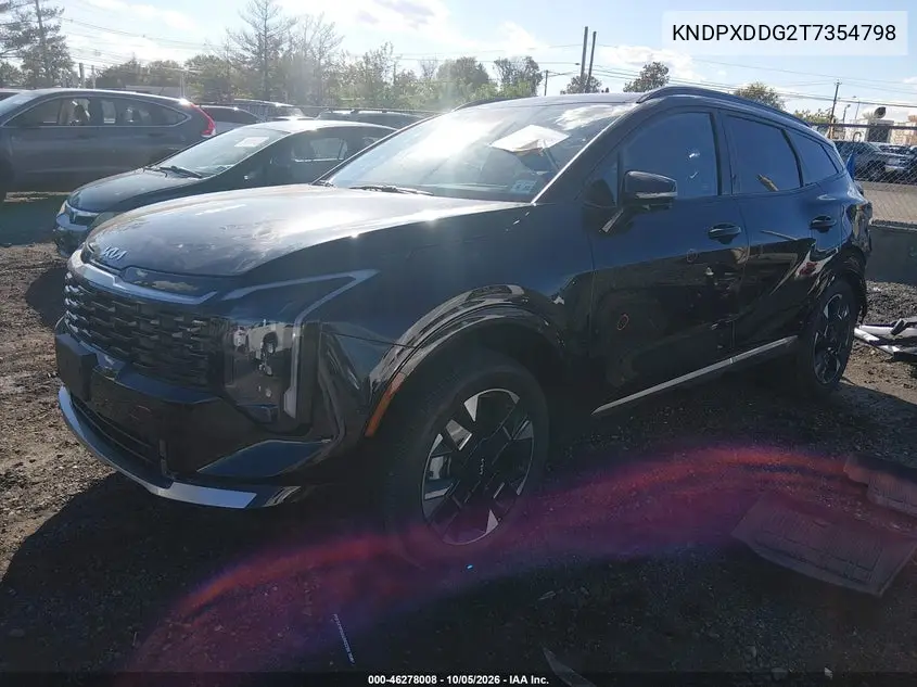 2026 KIA SPORTAGE VIN KNDPXDDG2T7354798 — фото 2